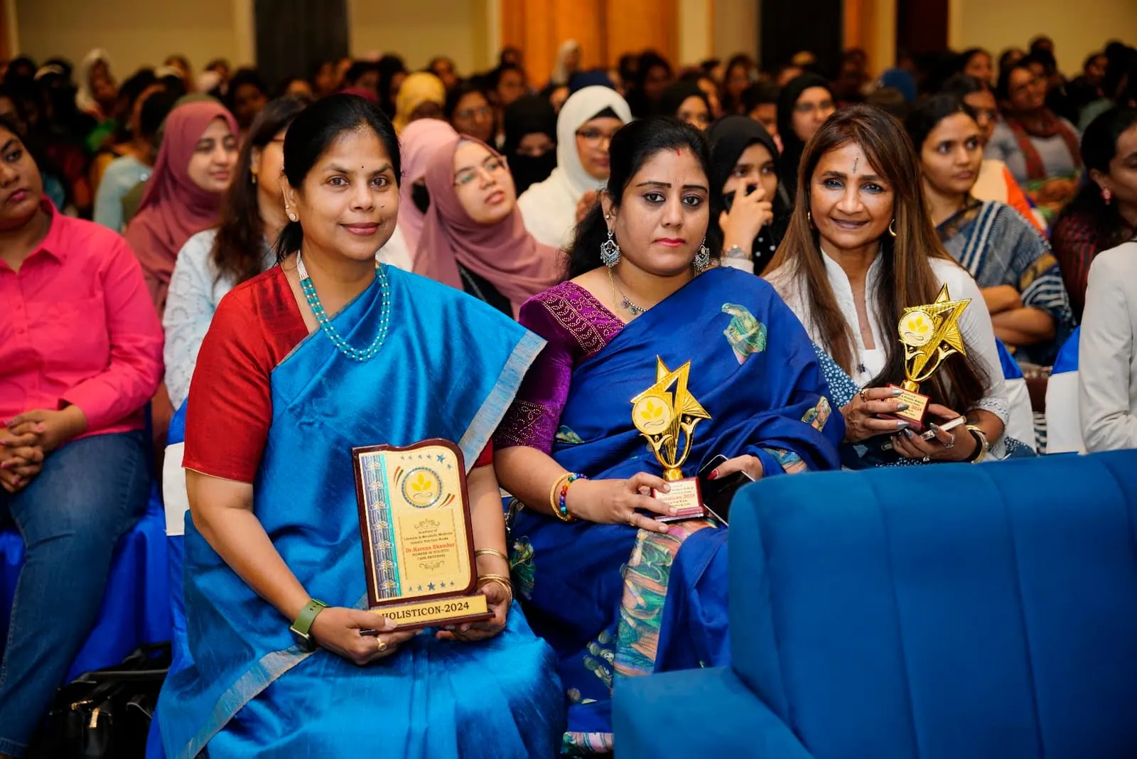 Coaches with their awards at HolistiCon 2024